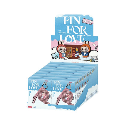THE MONSTERS LABUBU Pin For Love Series - Letter Pendant Blind Box（A-M and N-Z）