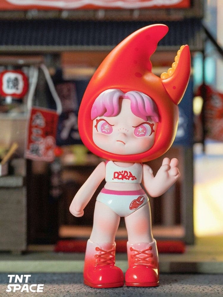 【Limited Edition】Dora Spicy Crawfish Seires PVC  Figures Blister Pack