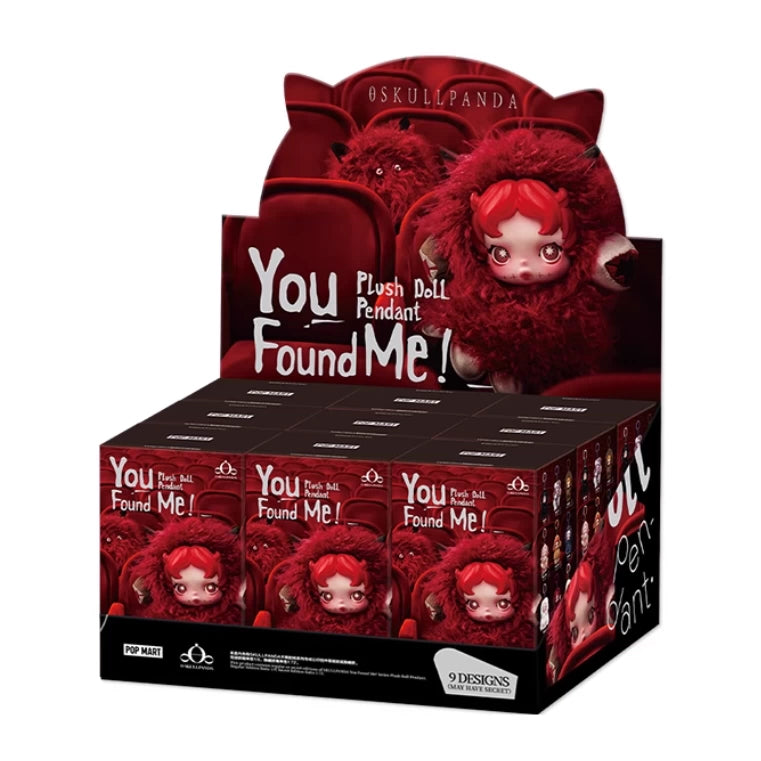 SKULLPANDA You Found Me! Series Plush Doll