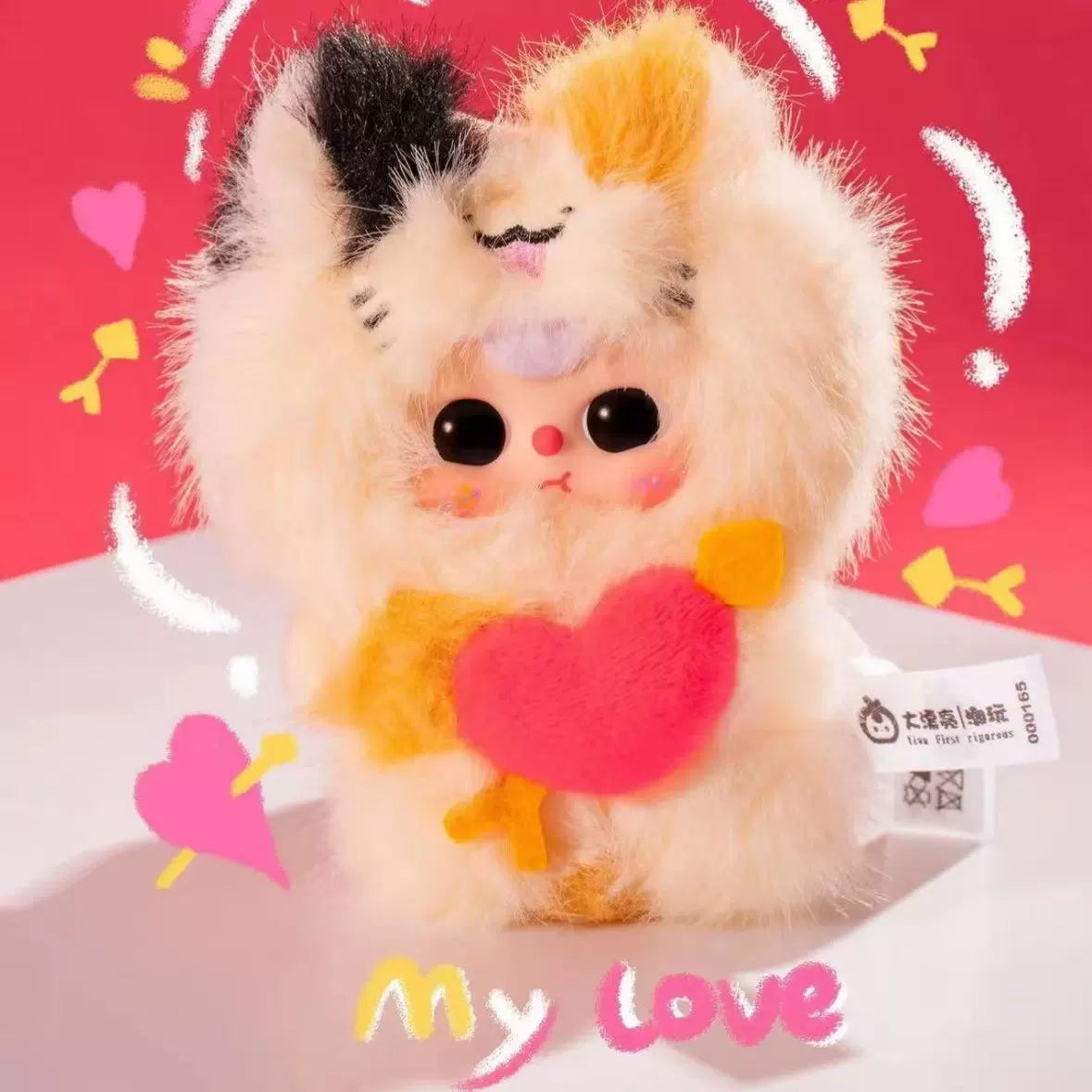 Baby three-Cupid Vinyl Plush Toy