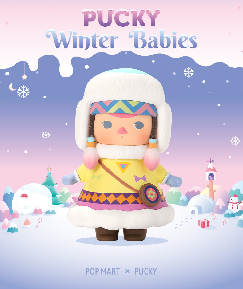 Pucky Winter Baby Series PVC Figures