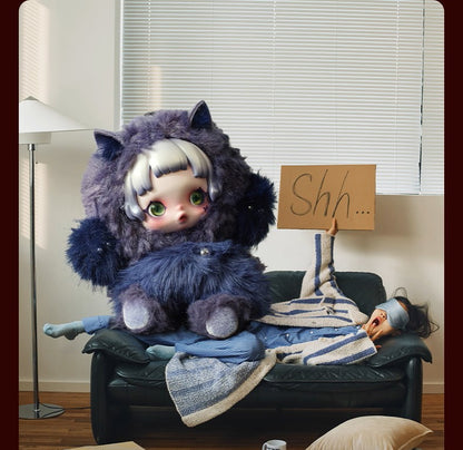 SKULLPANDA You Found Me! Series Plush Doll