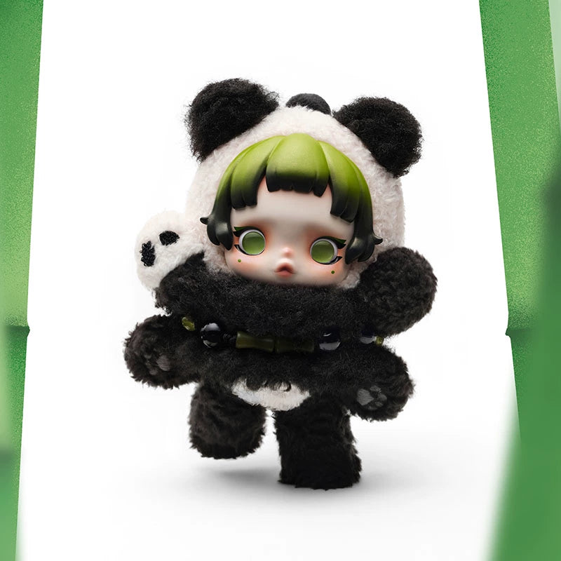 SkullPanda Xiong Daidai Plush Doll Pendant