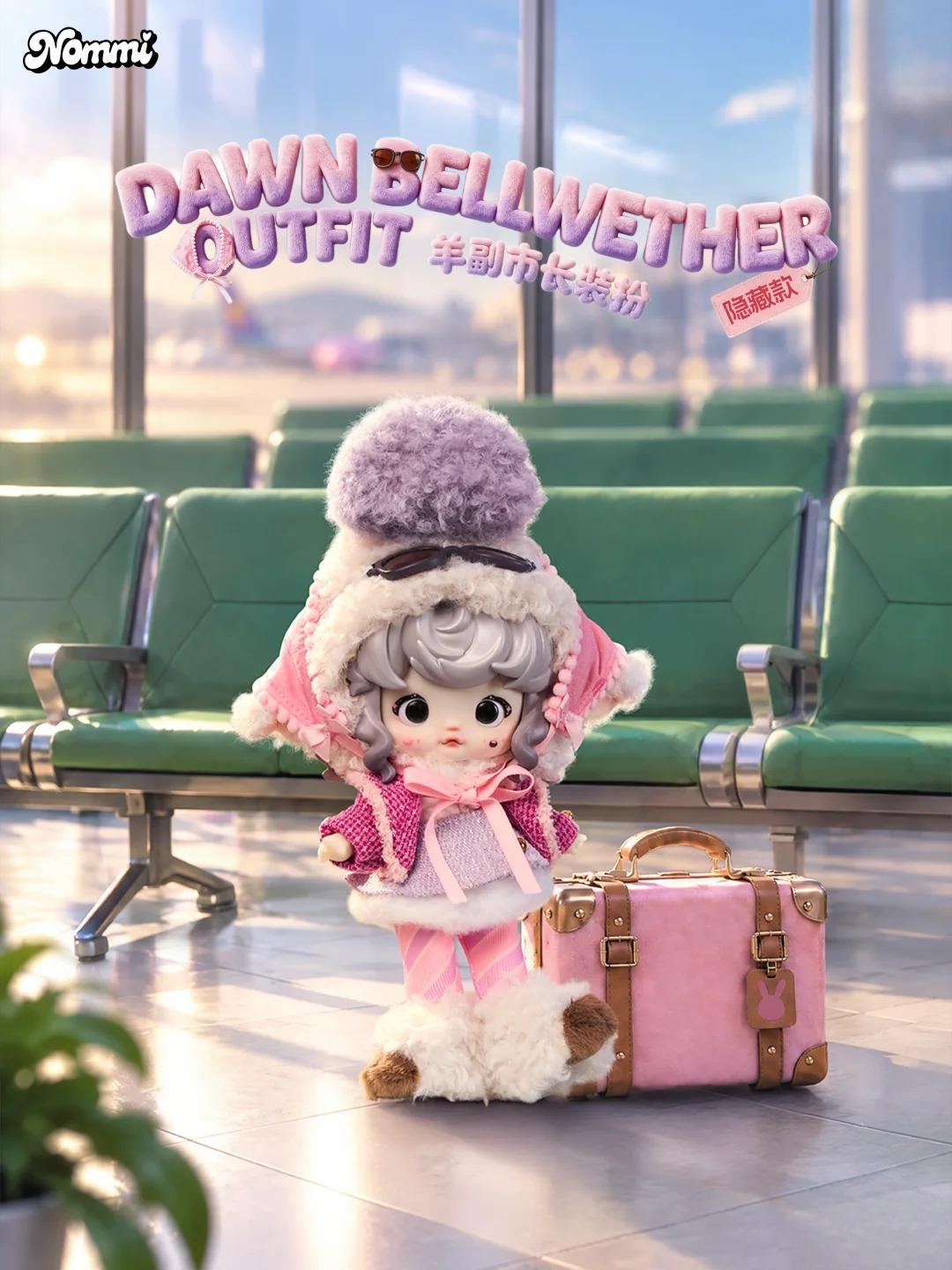 Nommi Zootopia Metropolis Adventure Series 5-Joint Articulated Doll Blind Box (Arrives on Oct 29th)