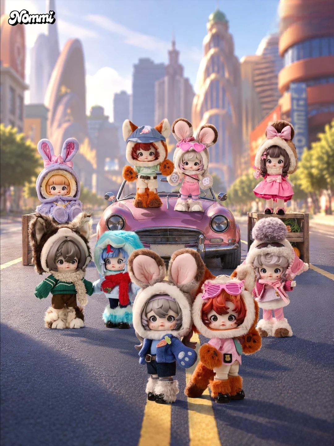 Nommi Zootopia Metropolis Adventure Series 5-Joint Articulated Doll Blind Box (Arrives on Oct 29th)