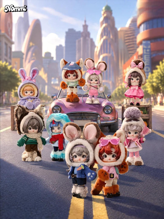 Nommi Zootopia Metropolis Adventure Series 5-Joint Articulated Doll Blind Box (Arrives on Oct 29th)