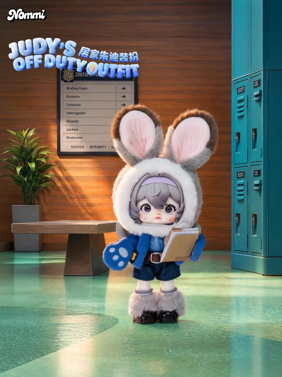 Nommi Zootopia Metropolis Adventure Series 5-Joint Articulated Doll Blind Box (Arrives on Oct 29th)