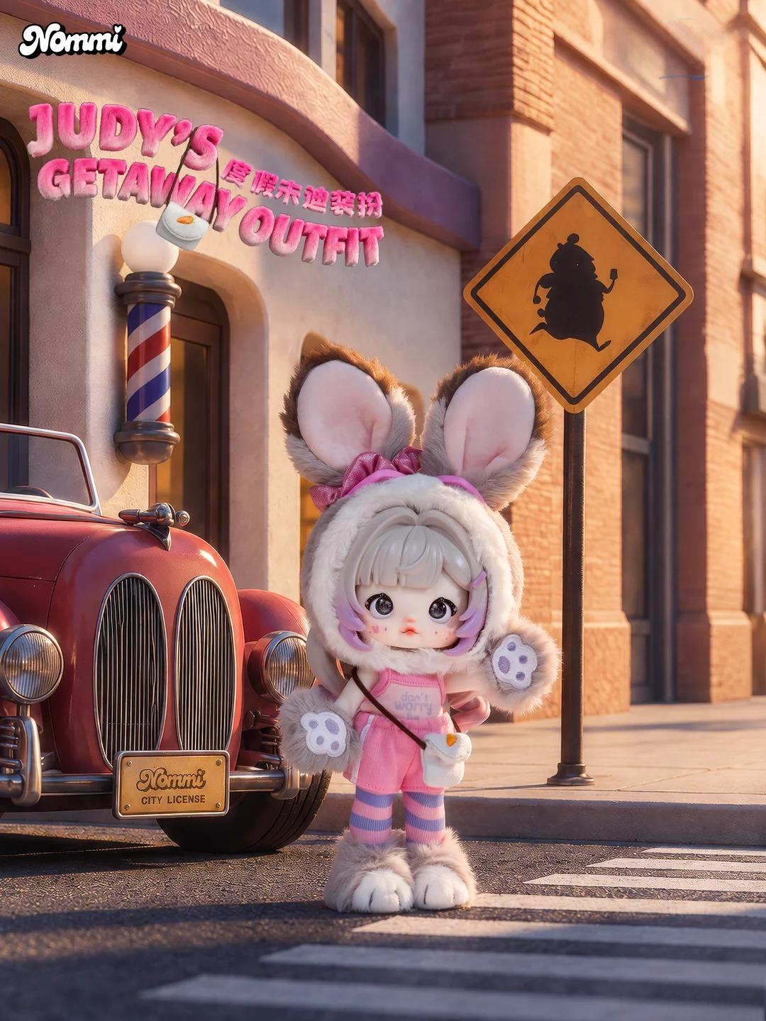 Nommi Zootopia Metropolis Adventure Series 5-Joint Articulated Doll Blind Box (Arrives on Oct 29th)