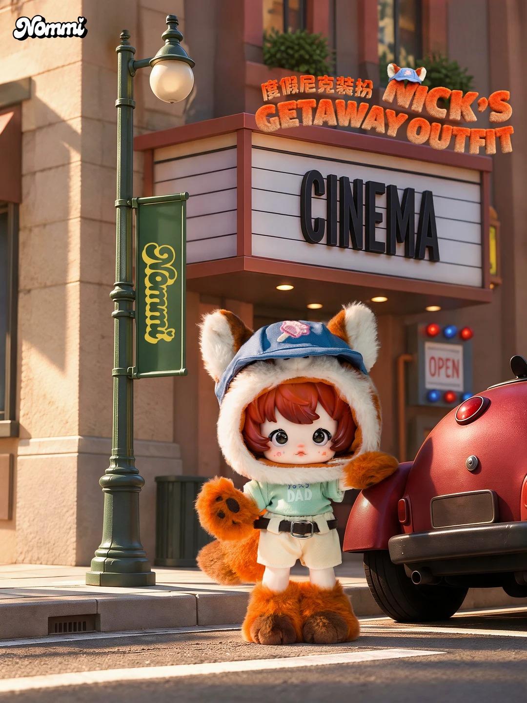 Nommi Zootopia Metropolis Adventure Series 5-Joint Articulated Doll Blind Box (Arrives on Oct 29th)
