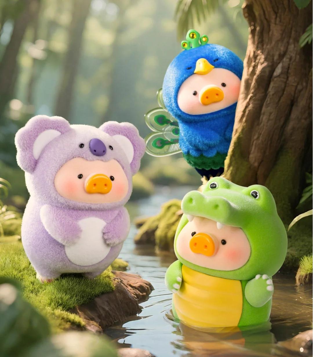 LULU the piggy animal paty series