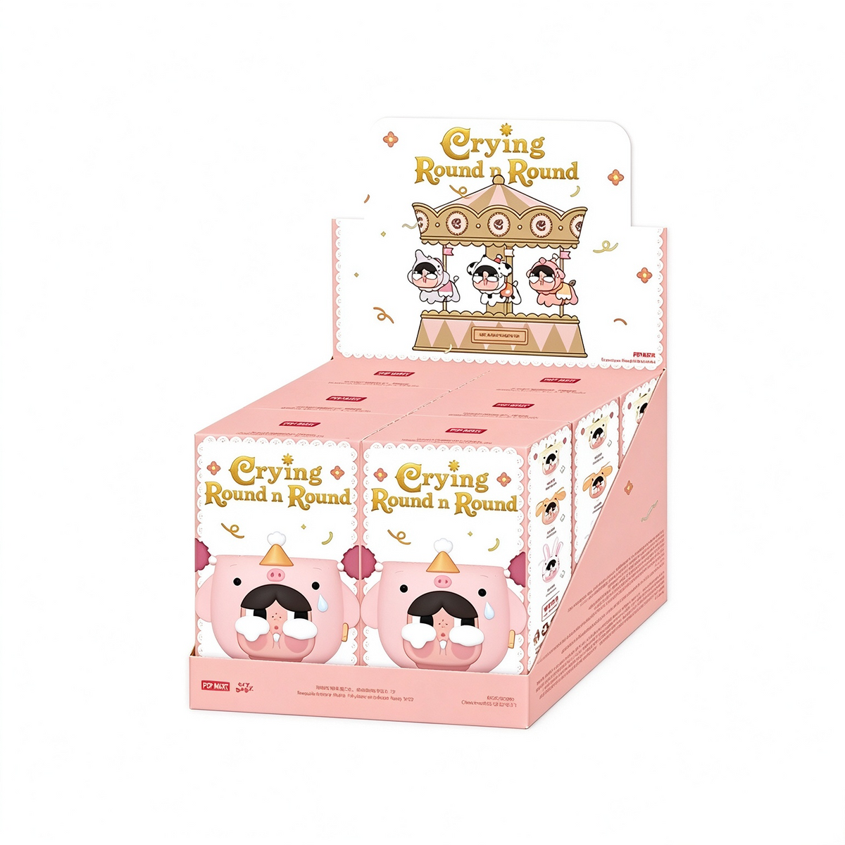 POP MART CRYBABY Crying Round n Round Series - Storage Bag