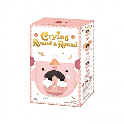 POP MART CRYBABY Crying Round n Round Series - Storage Bag