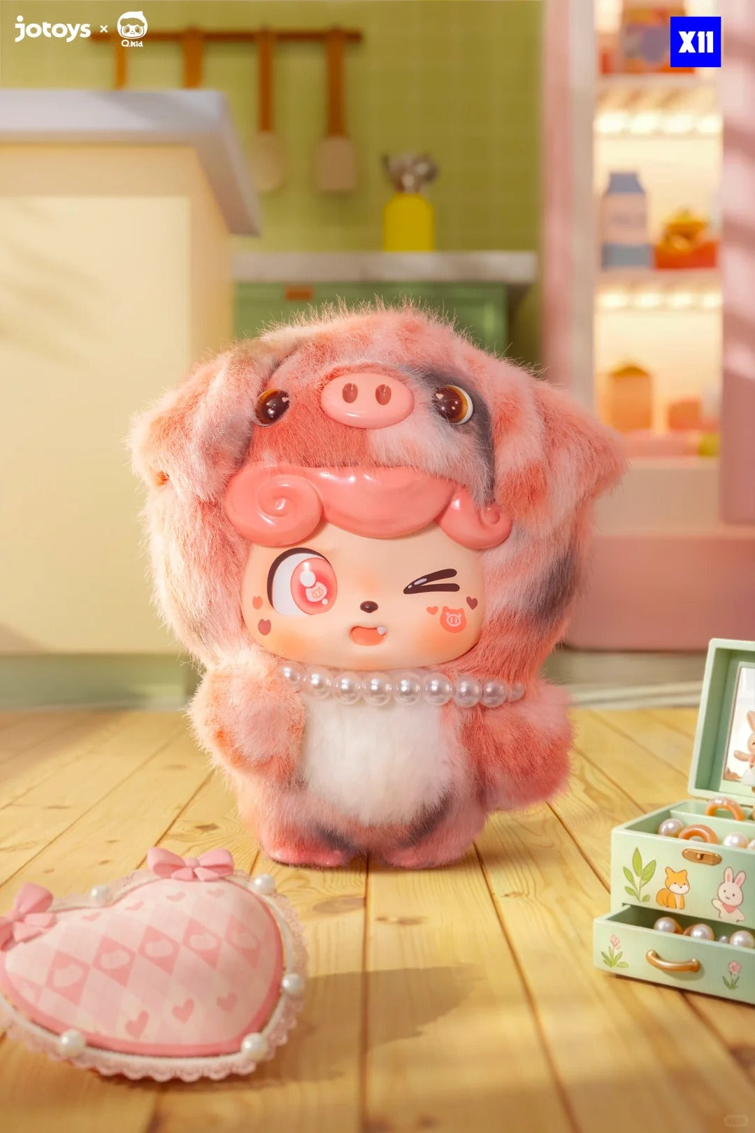 Q.Kid Q Pet Serise PVC Plush Blind Box