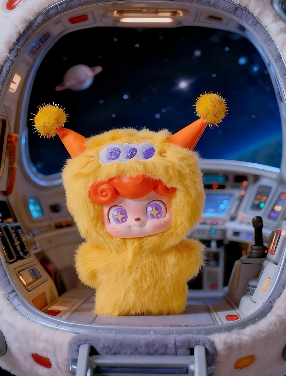 Qkid wave club series mini plush blind box