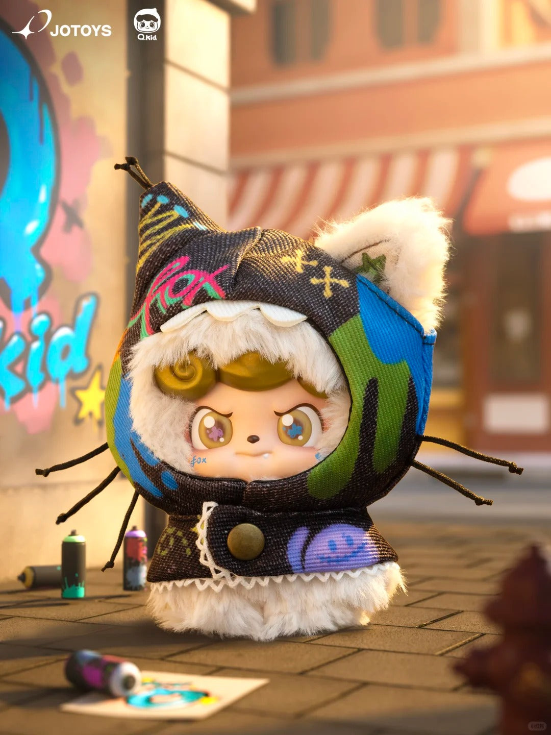 Q.KID shining passion series pvc plush blind box