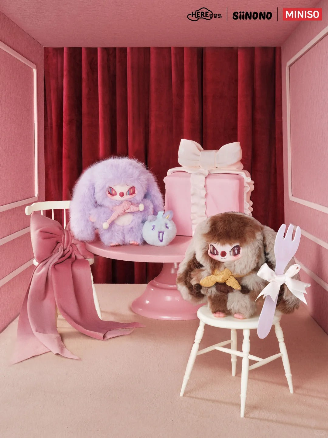 SINONO Mood On Serise Vinyl Plush Doll Serise