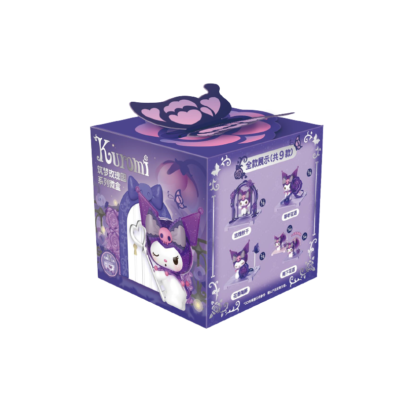 Kuromi Building Dreams Rose Garden Series Blind Box