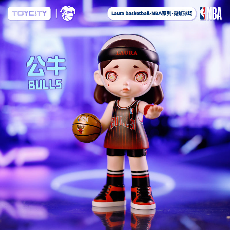 NBA LAURA Rocket Warriors Lakers Alloy Figures