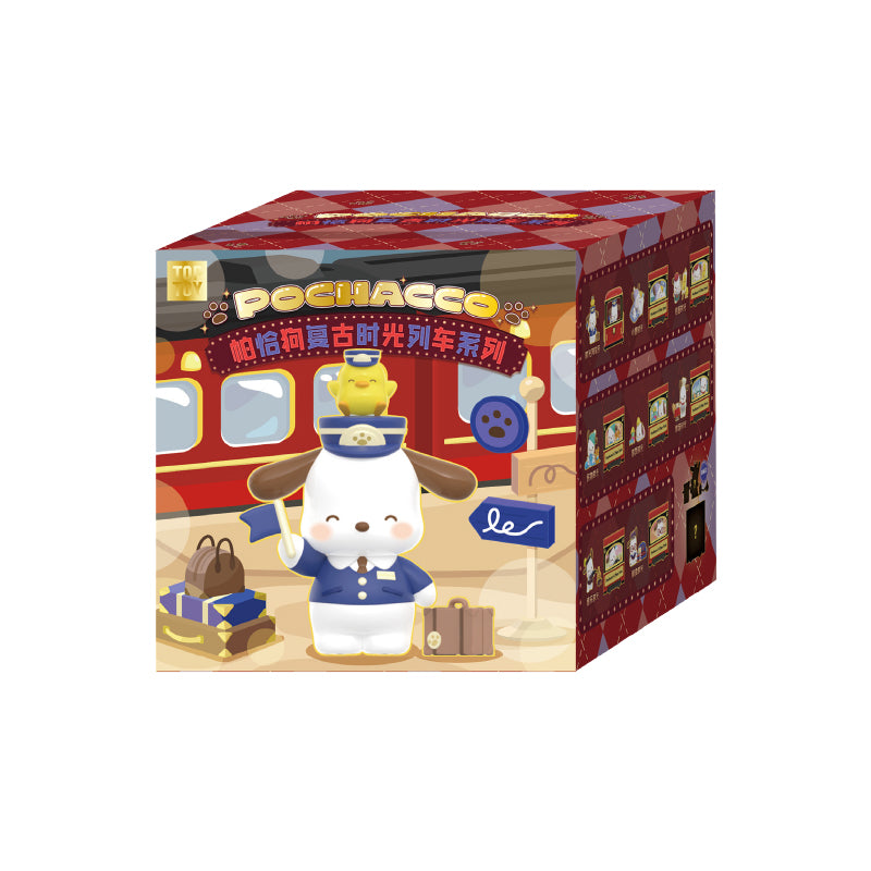 Pochacco Retro Time Train Series Blind Boxes