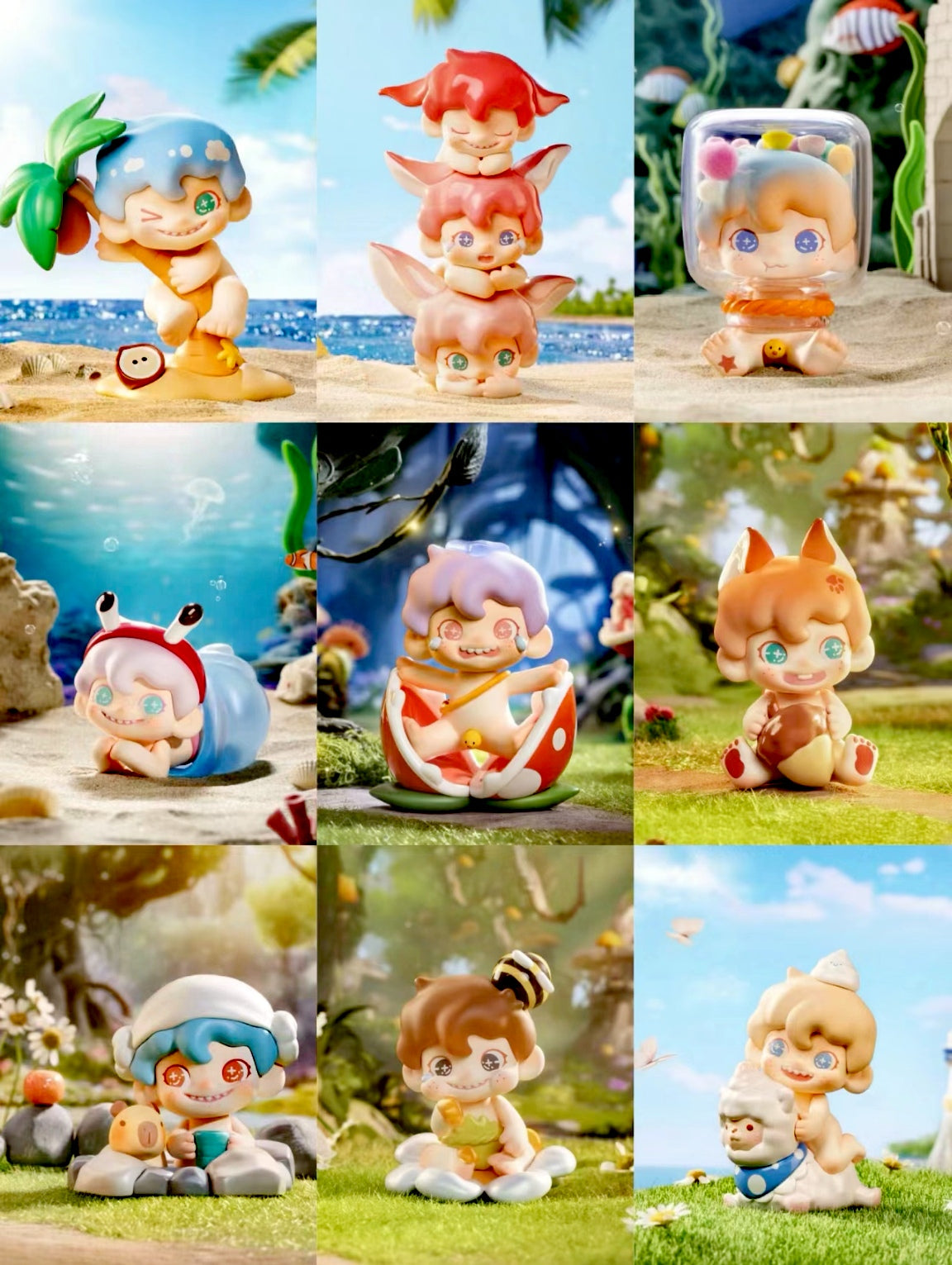 【TNTSPACE】DUDOO Islander Series 04 PVC Figures