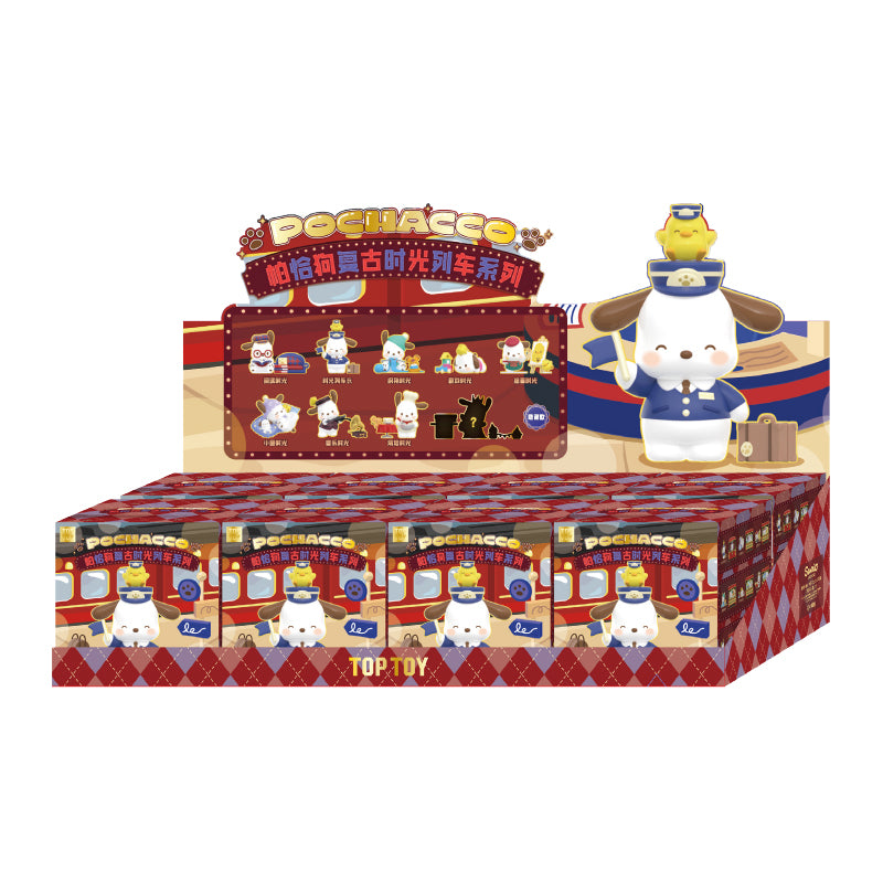 Pochacco Retro Time Train Series Blind Boxes