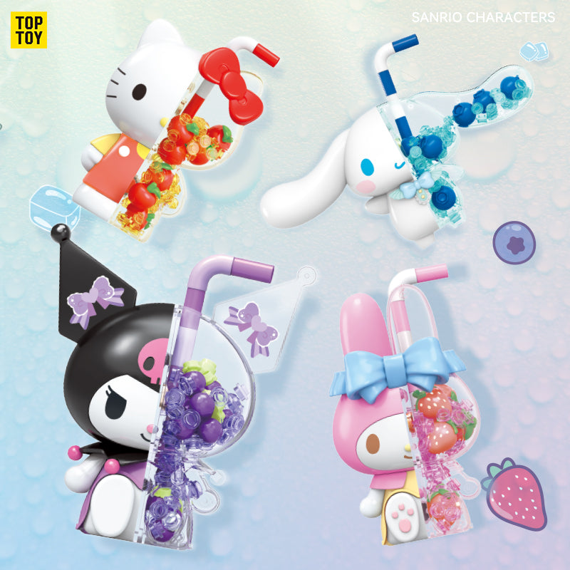 Sanrio Wonderful Big Bubble Soda Building Blocks