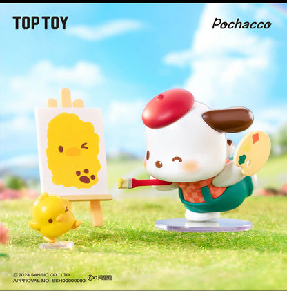 Pochacco Retro Time Train Series Blind Boxes