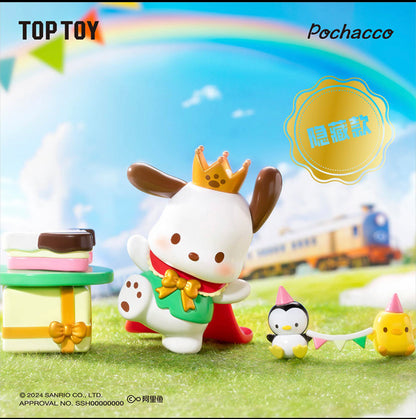 Pochacco Retro Time Train Series Blind Boxes