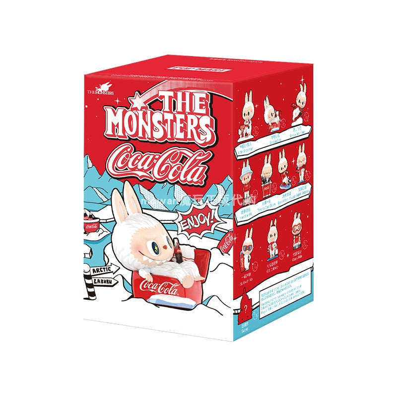 POP LABUBU THE MONSTERS coca - cola series Figures