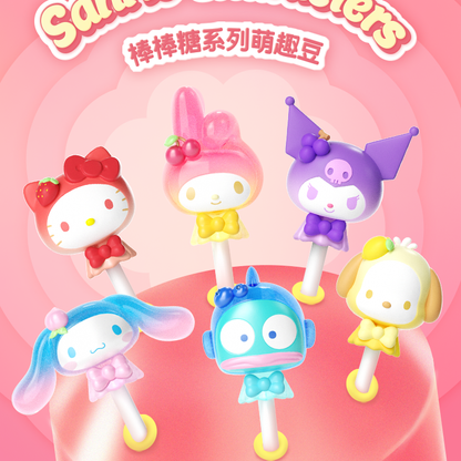 Sanrio Characters Lollipop Mini Beans Series PVC Figures