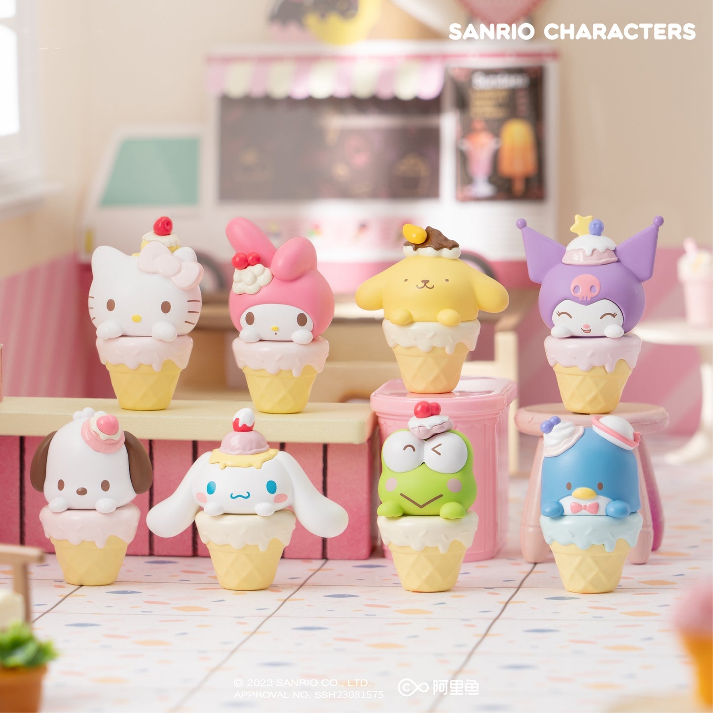 Sanrio MINI Ice Cream Cone Series Blind Bag