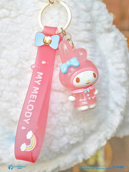 Sanrio Raincoat Series Keychain