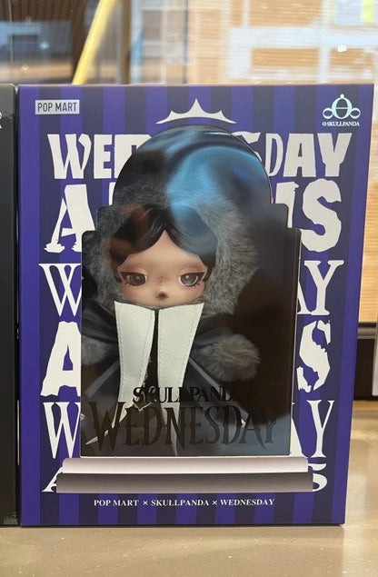 SKULLPANDA × Wednesday Plush - Nevermore Academy Uniform Version