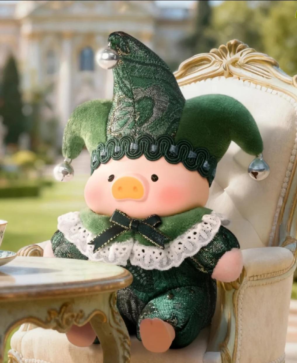 LuLu the piggy-Triangel Pvc Plush Keychain Blind Box