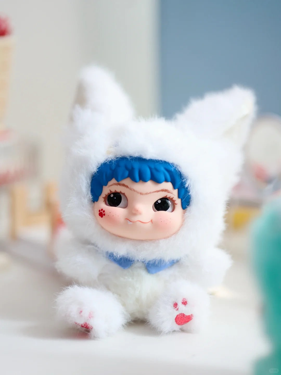 wakuku fox&bunny trick or treat series plush