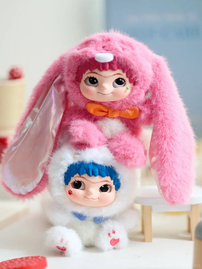 wakuku fox&bunny trick or treat series plush