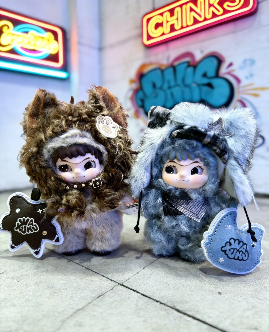 WAKUKU - Puka Meow Plush Pendant