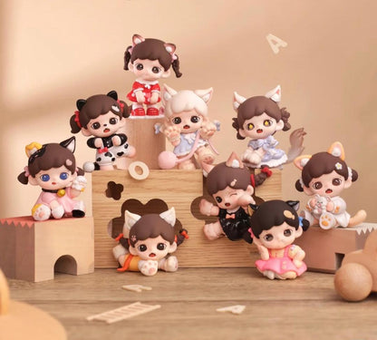 Zoraa Mewo Cat Face mini series figures