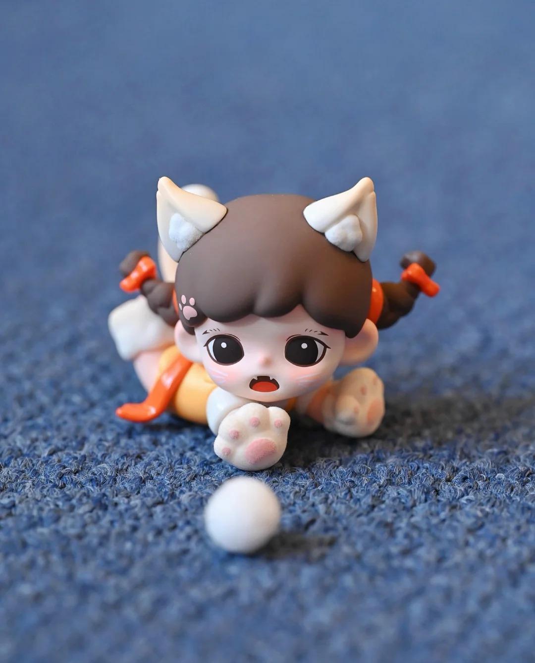 Zoraa Mewo Cat Face mini series figures