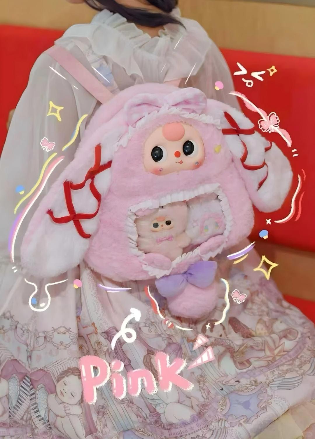 Baby Three 600% Itabag Backpack Plush Series Blind Box