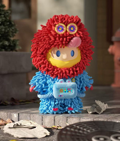 Farmer BOB Vinyl‑Plush Hanging Charm (Drop‑card Edition)