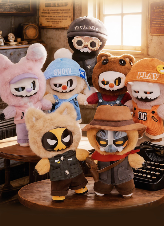 MR .BONE Buddies Plush Serise Blind Box