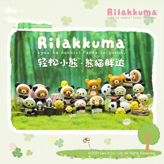 Relax Bear & Panda Series dolls