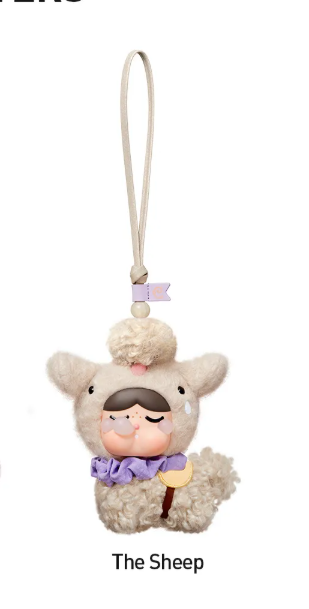 POP MART CRYBABY Crying Round n Round Series - Vinyl Plush Pendant Blind Box（Pre Order）