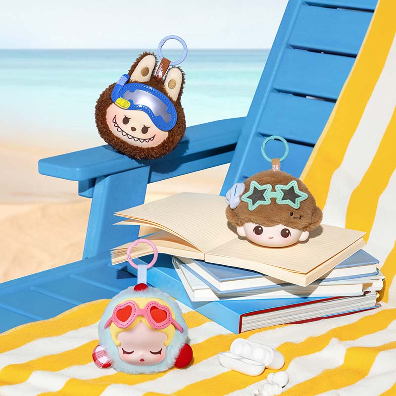 POP BEAN Island Vacation Series Earphone Case Blind Box (pre order)