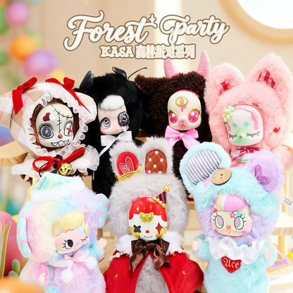Kasa Forest Party Plush Blind Box Series （Arrives on the 5th）