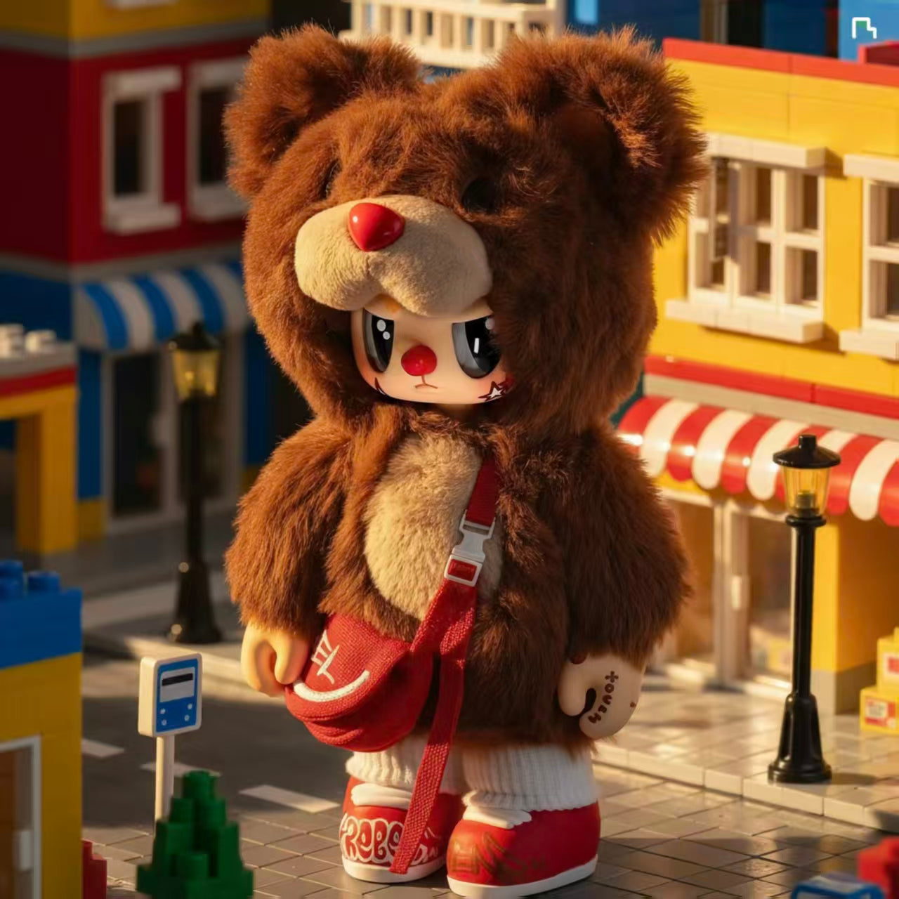 REBEL BEAR Find A Bag Series Vinyl Plush Blind Box