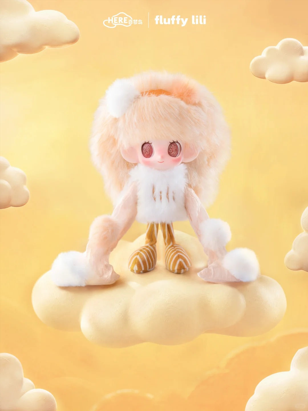 fluffy lili - Embrace a Corner Of The World Series Vinyl Plush Doll