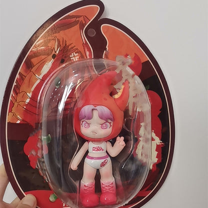 【Limited Edition】Dora Spicy Crawfish Seires PVC  Figures Blister Pack