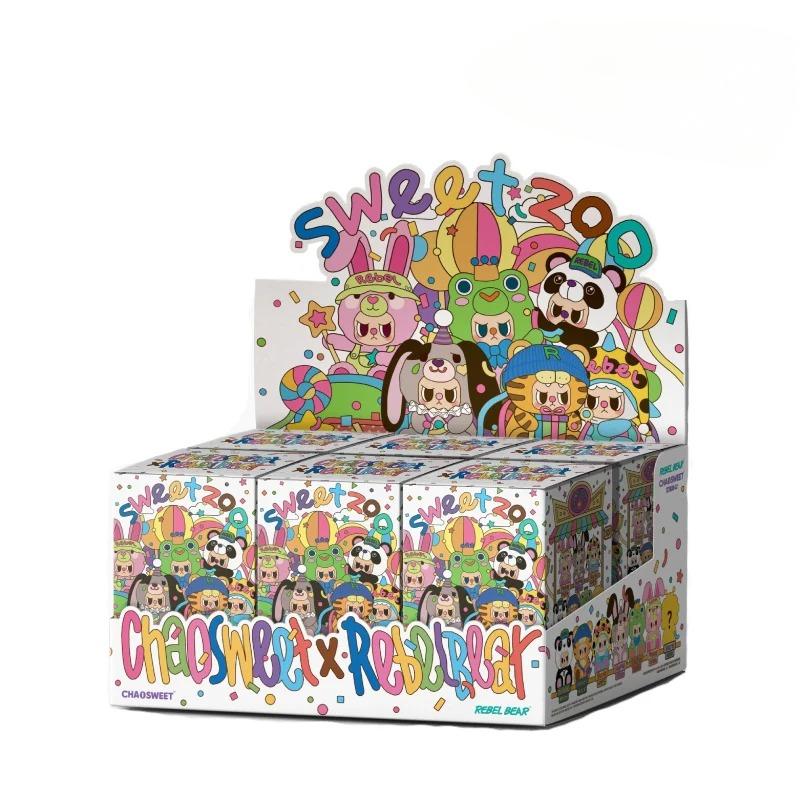 Rebel Bear Sweet Zoo Series Plush Blind Box